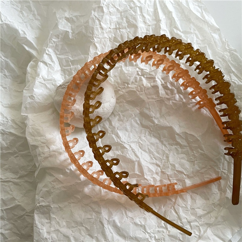 Băng Đô Cài Tóc Bản Rộng 20mm Chống Trầy Xước Màu Sắc Xinh Xắn