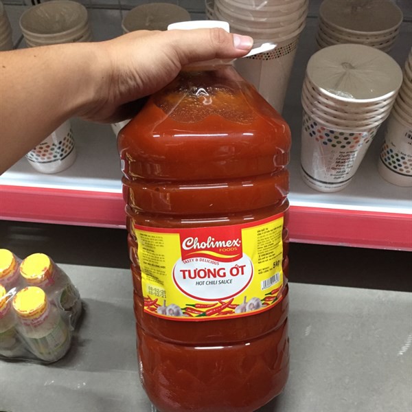 [Mã 66FMCGSALE hoàn 8% đơn 500K] Tương ớt Cholimex bình lớn 5kg