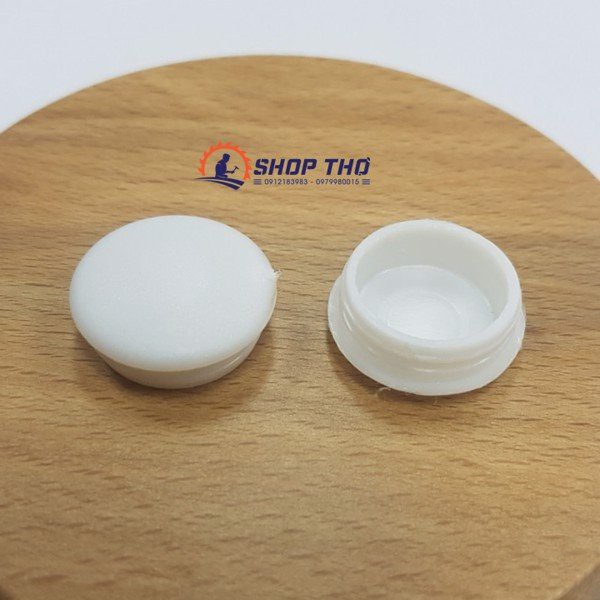 Nút nhựa chụp lỗ vít cỡ 18mm (túi khoảng 200c)