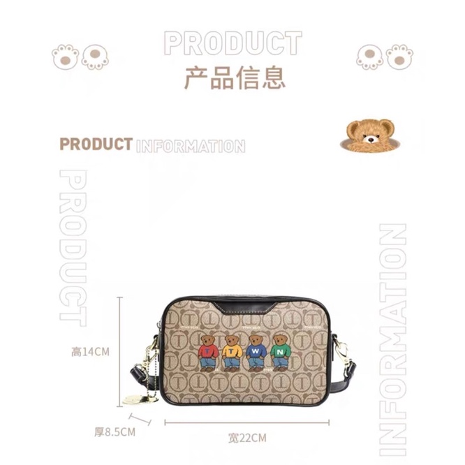 Túi đeo chéo ttwn bear