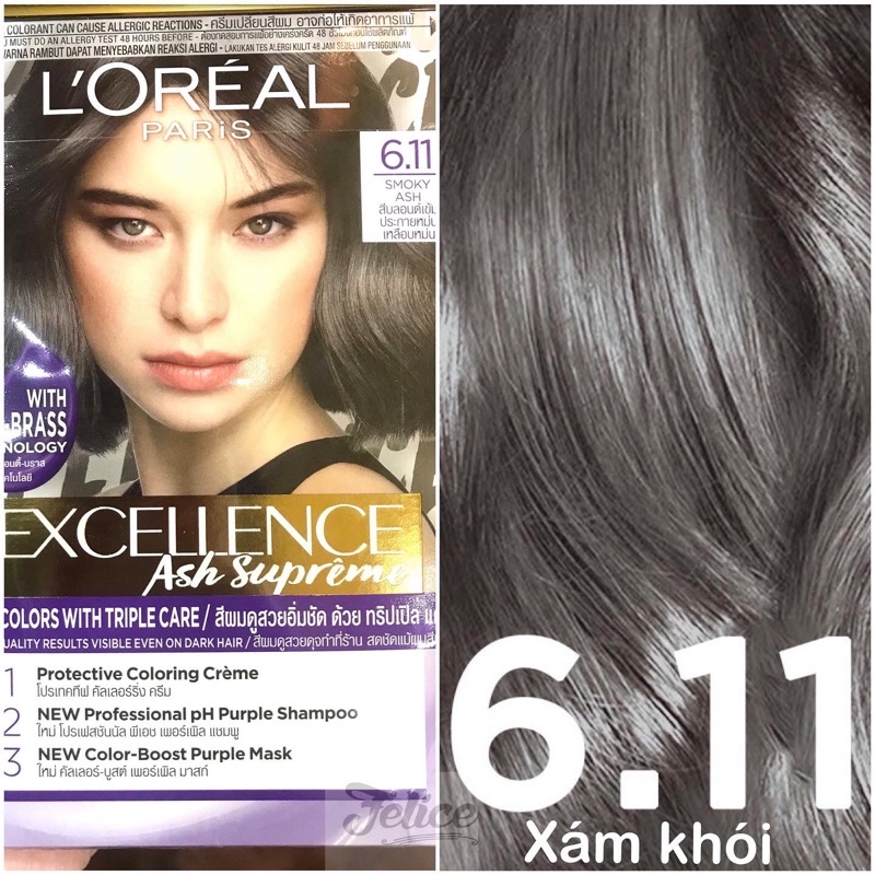 🥰Kem nhuộm dưỡng tóc màu thời trang L'Oreal Paris Excellence Fashion❤️