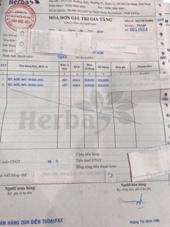 Bột nước mát Herba Cool - Hộp10 gói