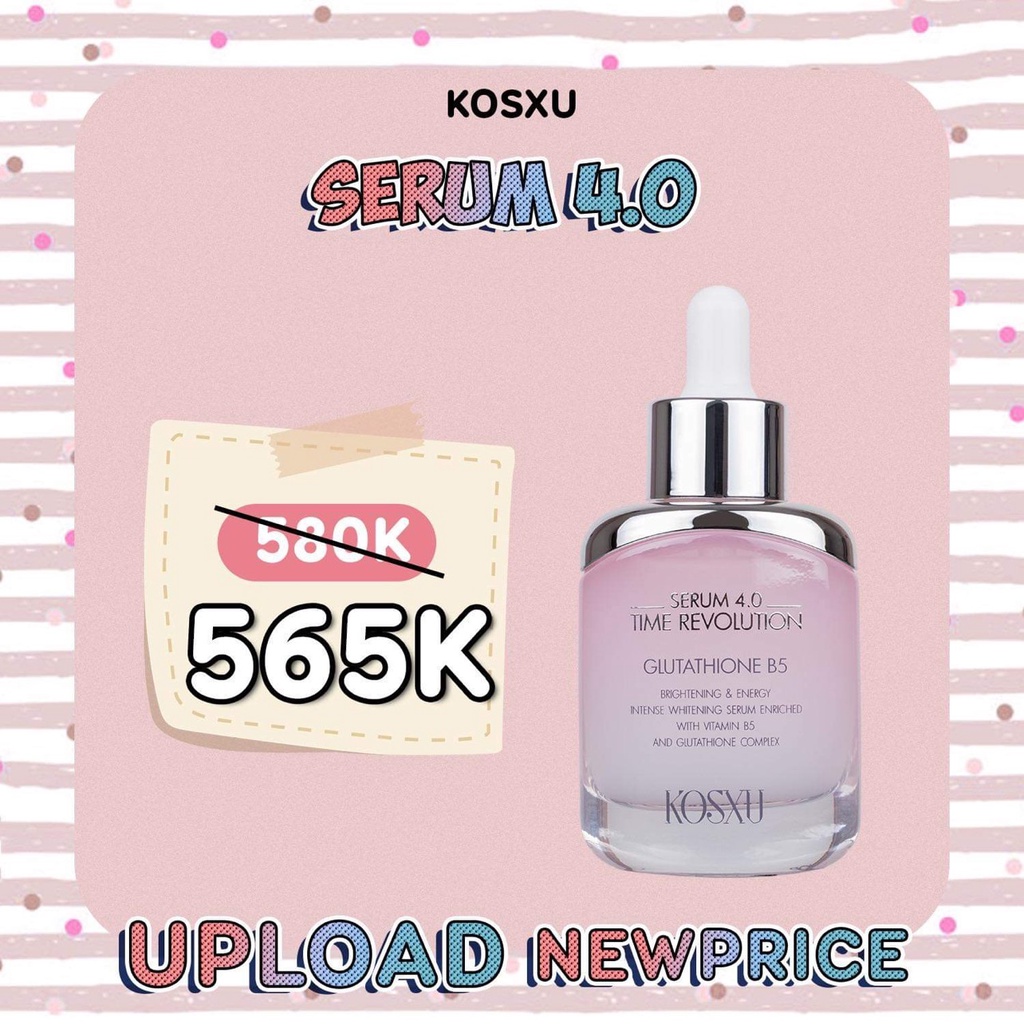 SERUM 4.0 KOSXU Tặng son kem lì Kosxu 💝FREESHIP💝