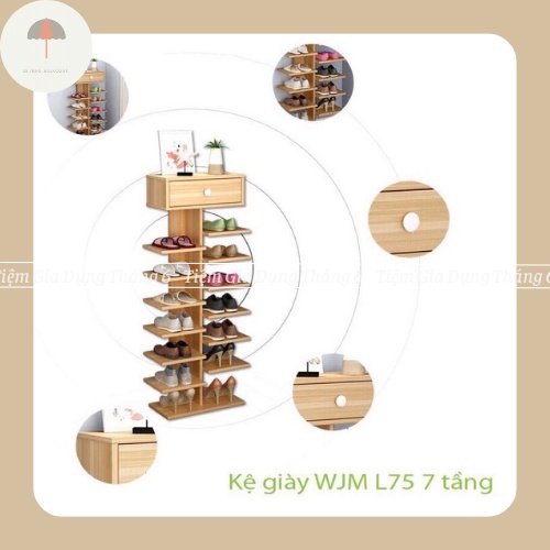 [Mã LIFEBKM1 giảm 10% tối đa 1 triệu đơn từ 500k] Kệ Giày Cây ✨ FREESHIP ✨ Kệ Để Giày Gỗ Tiện Ích Có Tủ Gỗ MDF