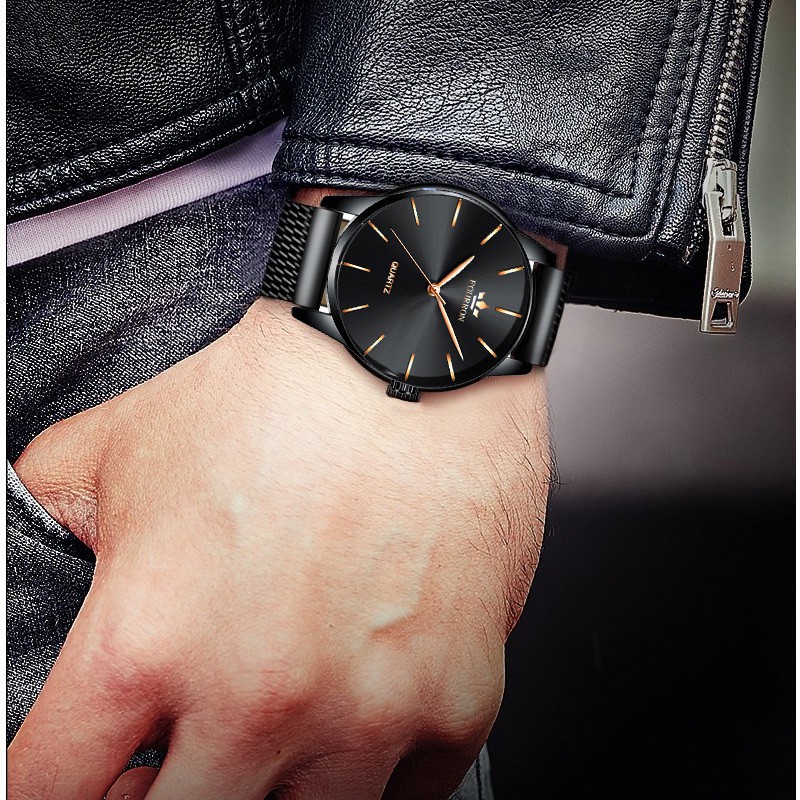 (CHUẨN MEN) Đồng Hồ Nam FOURRON F566 DOanh Nhân 2019 Dây thép Mành Cao Cấp | BigBuy360 - bigbuy360.vn