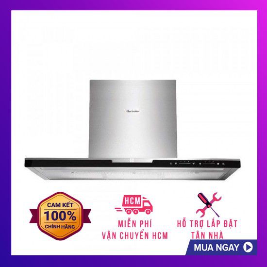 [CHỈ GIAO HCM] - Máy Hút Mùi Dạng Ống Electrolux EFC928SC (90cm) - HÀNG CHÍNH HÃNG