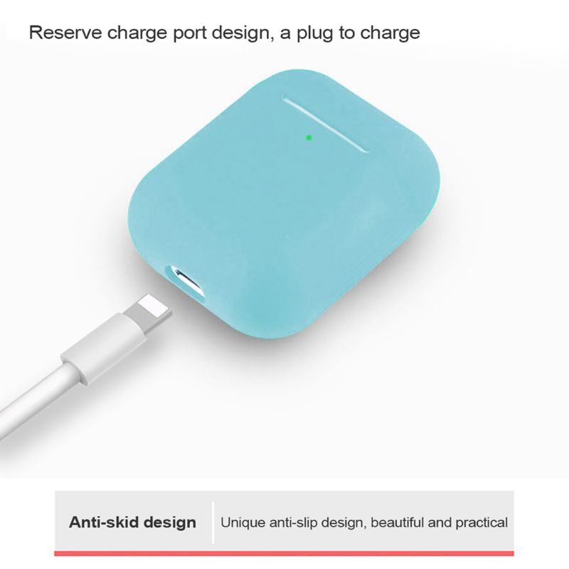 Vỏ Bảo Vệ Hộp Sạc Tai Nghe Airpods 1/2 Chống Bụi Chống Rơi Cắt Chính Xác