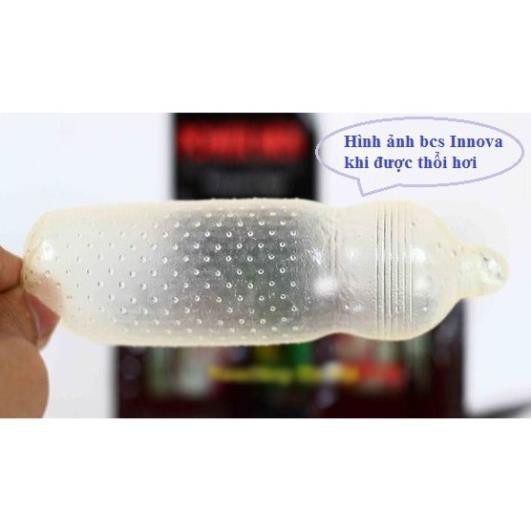 Combo 3 Hộp bao cao su Innova Gân gai kéo dài cuộc yêu , Hộp 12 Chiếc