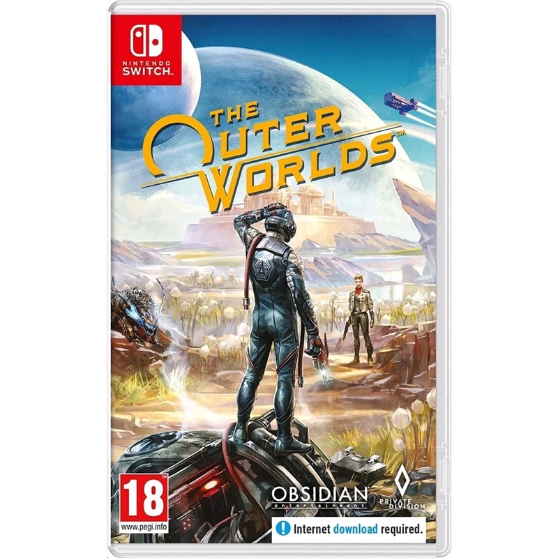 Đĩa game nintendo switch : The outer worlds