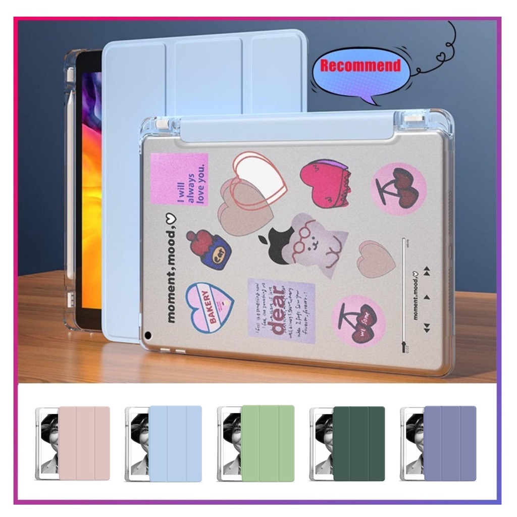 Bao da DIY có khay đựng bút ipad Pro11 G7/8 10.2 / Pro/Air/10.5/6/Air/Air2/9.7 Air4 10.9