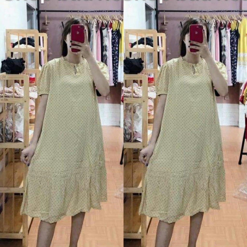 Đầm bầu chun ngực dự tiệc sang chảnh