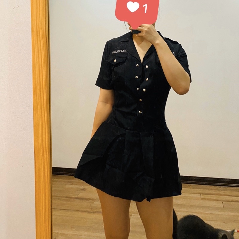 [COS] VÁY ĐEN COS-PLAY CÔ CANH.SAT