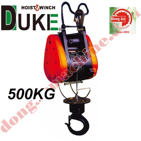 Tời điện cáp treo tốc độ cao mini - tời than - tời nhanh STRONG-DUKE DU-500A (nâng 500kg)