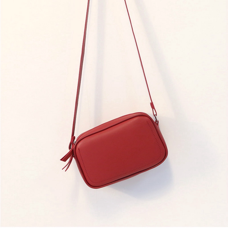 Túi xách da IELGY đeo chéo thiết kế đơn giản thời trang dành cho nữ