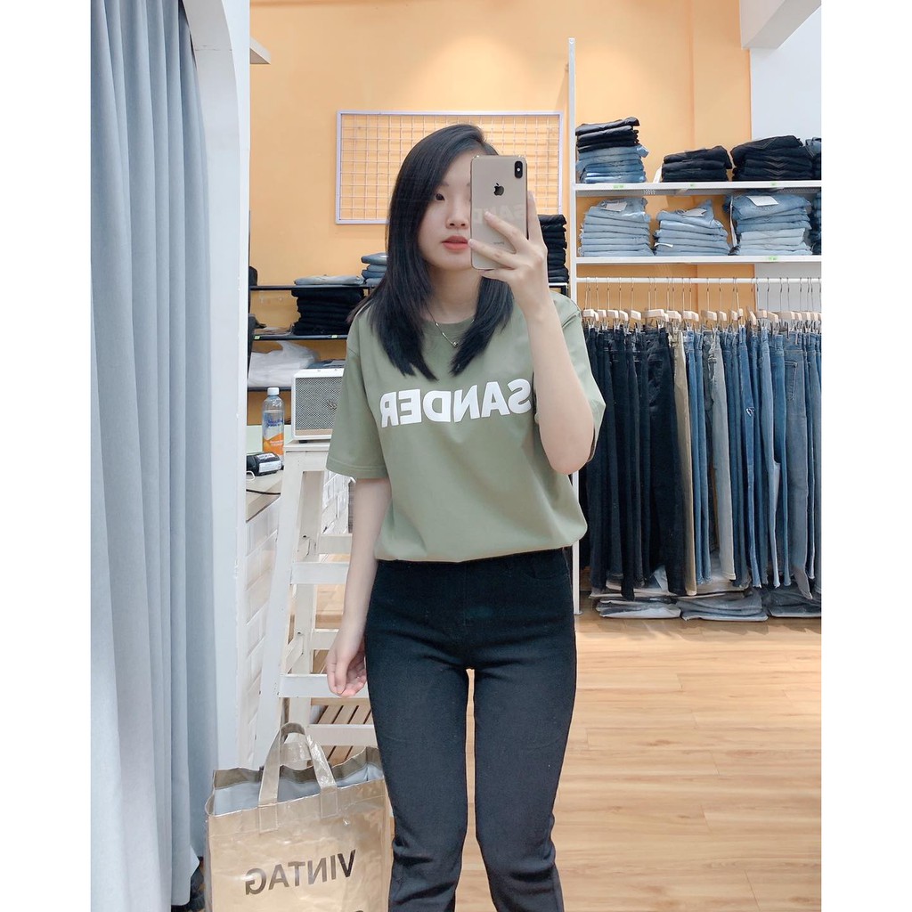 Áo thun SANDER Lin Closet , Cotton 100% co dãn 4 chiều, New Arrival 2021,AT384