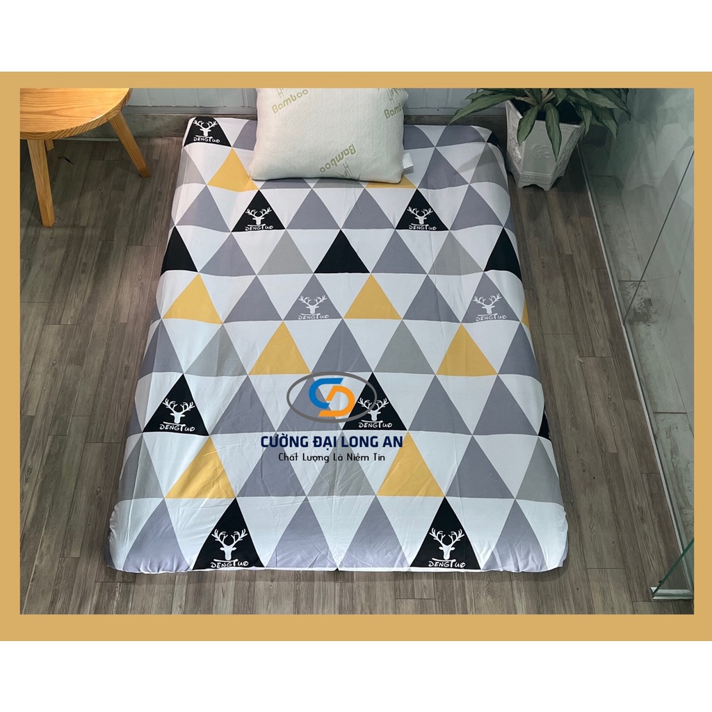 Áo Nệm Topper nhật có khóa kéo 2 mặt đủ size, Ga Nệm nhật cotton poly