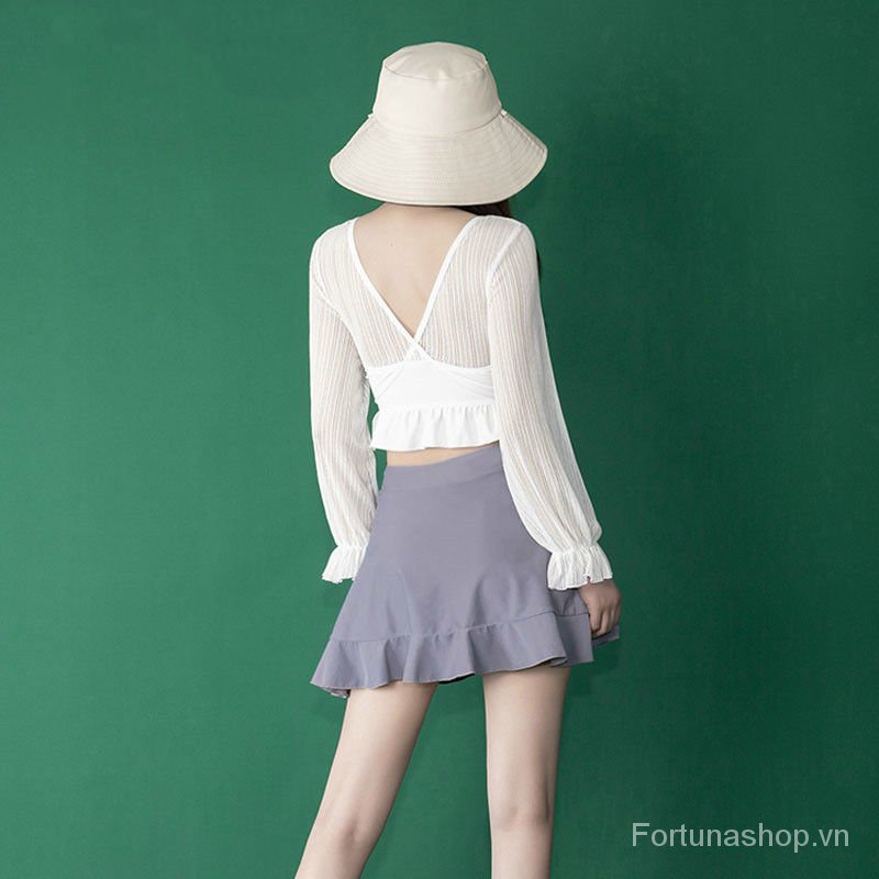 Bộ Đồ Bơi Hai Mảnh Phong Cách Hàn Quốc Thời Trang Mùa Xuân Mới Cho Nữ | BigBuy360 - bigbuy360.vn