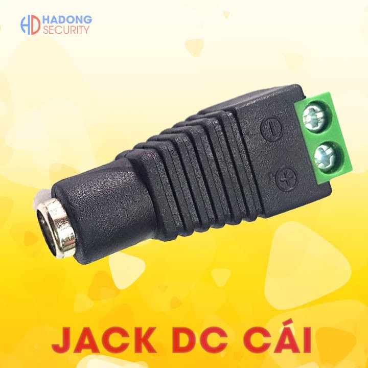 Jack nguồn DC âm Vặn vít 5.5x2.1mm đầu cái loại tốt