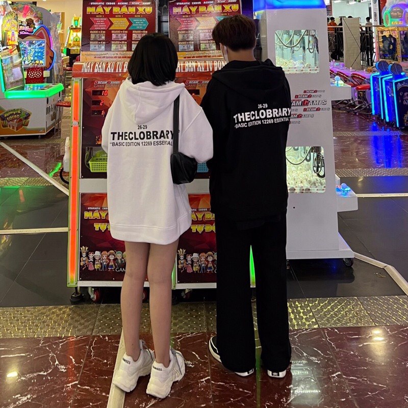 Áo KHOÁC Hoodie BASIC 26-29 Ulzzang Unisex THECLOBRARY - Kim Dung Fashion Store