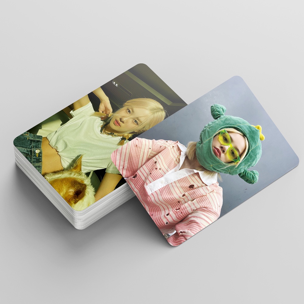 Hộp 54 tấm BLACK PINK thẻ ảnh nhóm nhạc  album ảnh  2022 BORN PINK  LOMO card