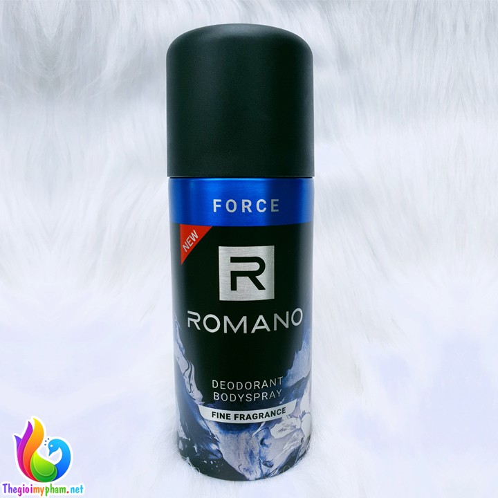 Xịt Khử Mùi Romano Force 150ml