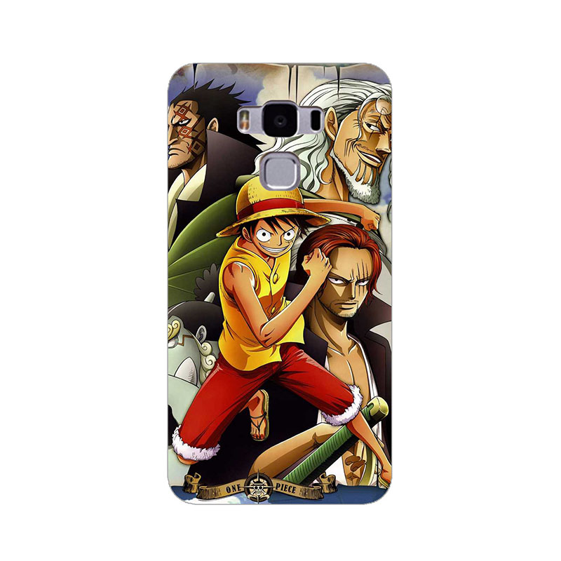 Ốp điện thoại mềm thời trang hình hoạt hình Luffy Roronoa Zoro One Piece cho ASUS Zenfone 3 MAX ZC553KL Asus X00DD 5 5"