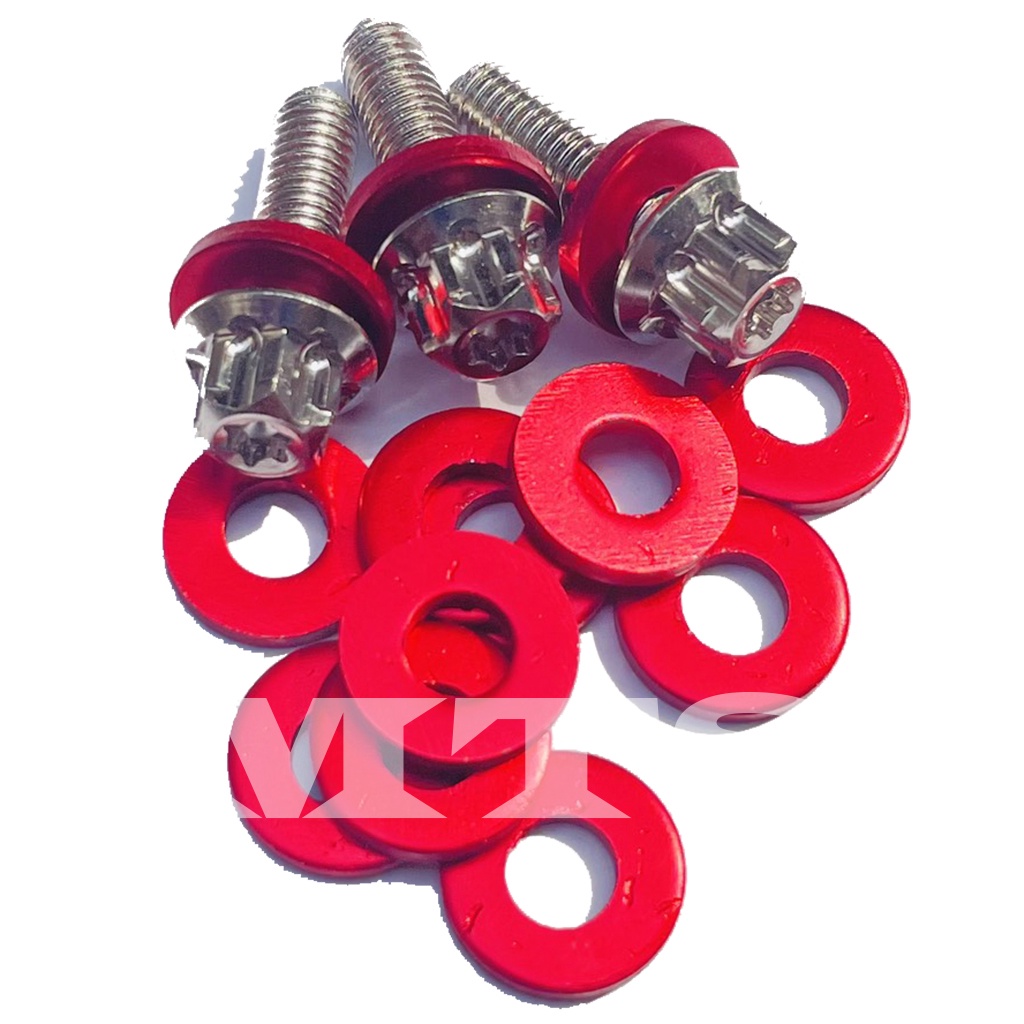 Long Đền Đỏ 6li,8li,10li,12li,14li Gắng Dàn Áo Lốc Máy Mẫu Đỏ Trơn MTS