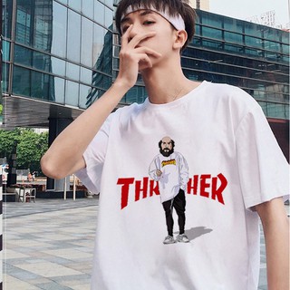 Áo Thun Tay Lỡ Thrasher Ngộ Tĩnh
