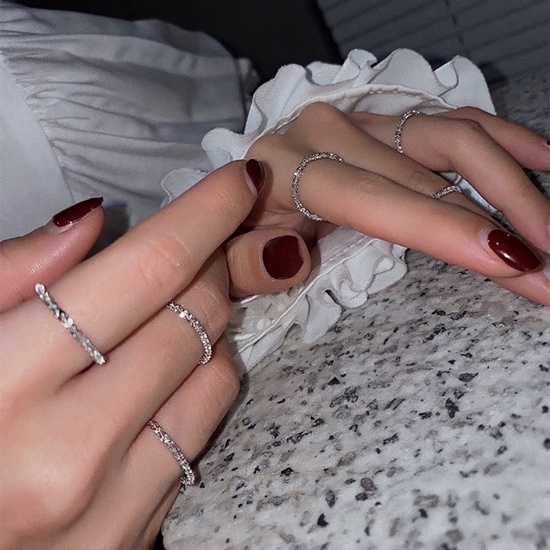 Nhẫn bling bling có size