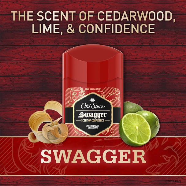 Lăn Sáp khử mùi nam Old Spice Red Collection 85g (sáp xanh) Swagger , Aqua Reef , After Hours , Captain