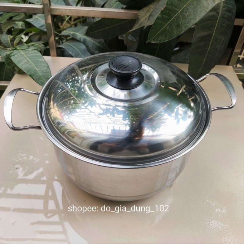 Xoong / Nồi inox 23 cm FREESHIP xoong nấu rau