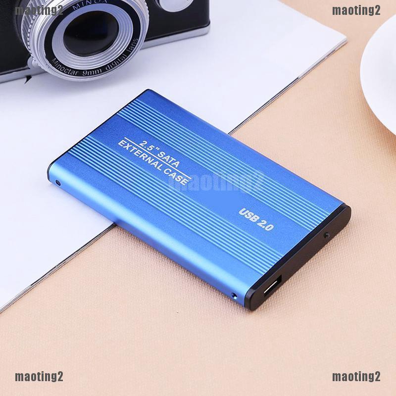 Hộp đựng ổ cứng di động gắn ngoài HDD 3TB kích thước 2.5 " USB 3.0 kèm dây cáp USB+túi đựng và 3 đinh vít lắp đặt