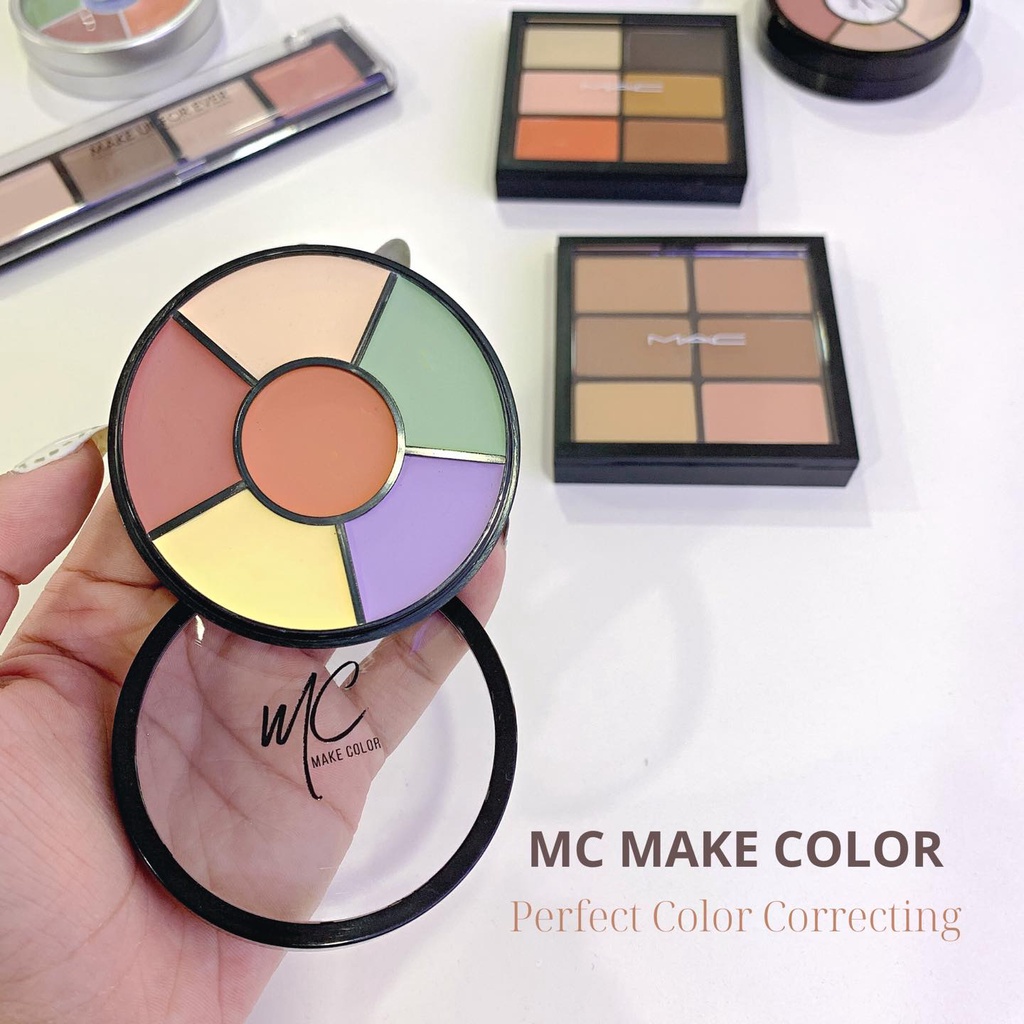 Bảng che khuyết điểm và triệt sắc MC Make Color Perfect Color Correcting Palette