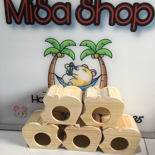 Nhà ngủ gỗ hình táo