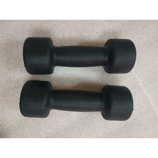 Tạ tay cao su đen 5kg (1 đôi)