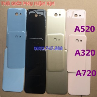 Nắp kính lưng Samsung A3 2017 A320 | Samsung A5 A520 | Samsung A7 2017 A720 zin công ty