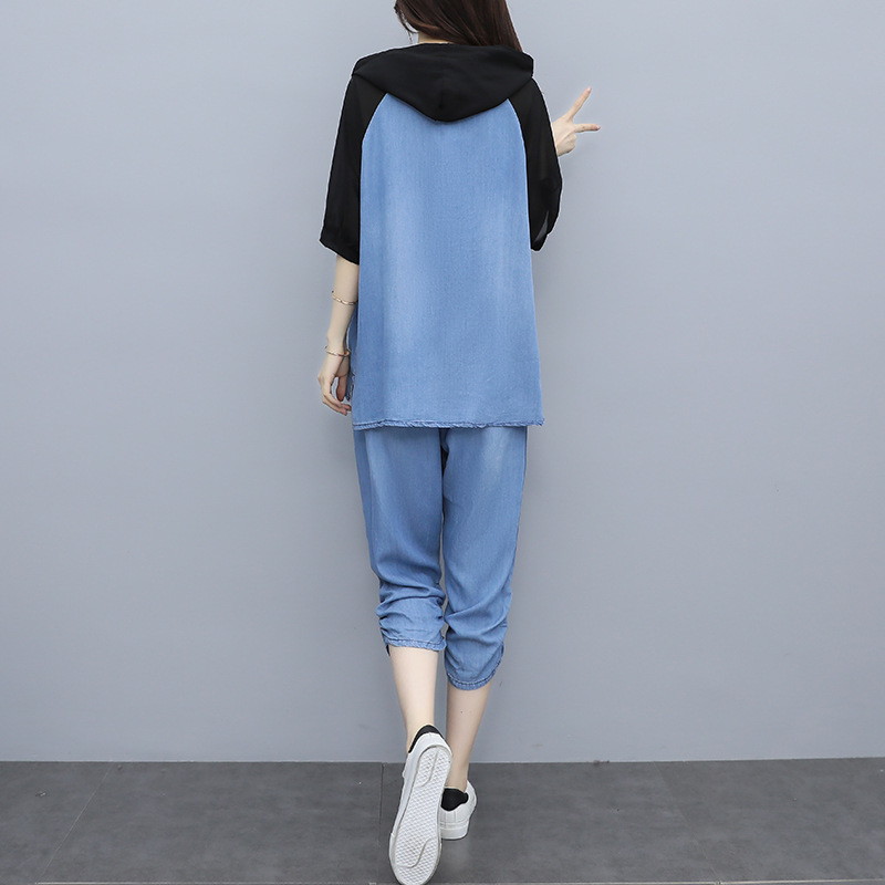 Set Quần Jeans Và Áo Hoodie Thời Trang Phong Cách Cho Nữ | BigBuy360 - bigbuy360.vn