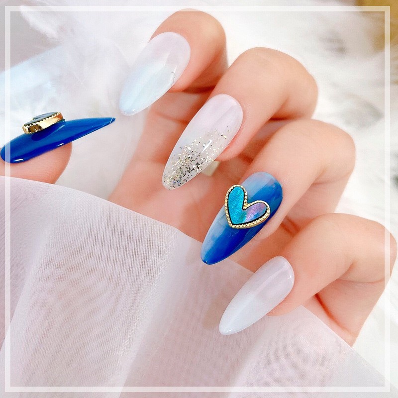 Bộ 10 HạT ĐíNh Trang Trí MóNg HìNh Quả ĐàO 3D