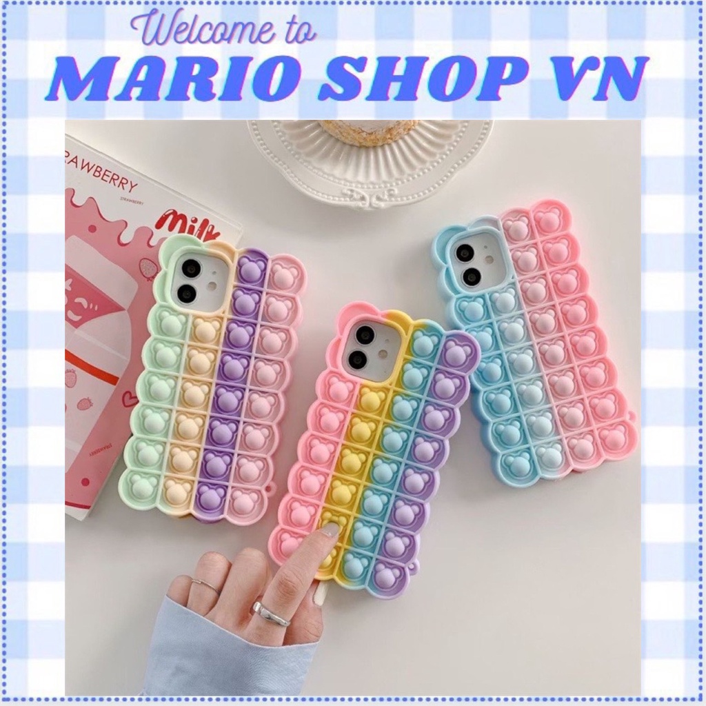 Ốp Điện Thoại Hình nổi Cho iPhone 6 6s se 2020 7 8 Plus X XS Max 11 12 13 Pro Max