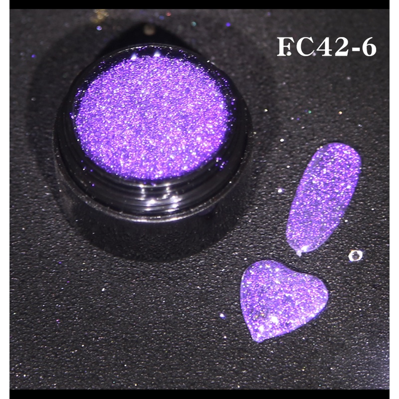 [Hàng mới về] Gel UV Sơn Móng Tay Họa Tiết Graffiti Phản Quang 8 Màu Thời Trang