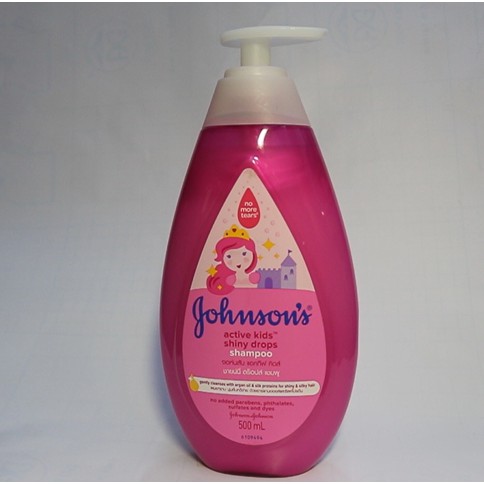 Gói 02 SP Dầu Gội Johnsons Hồng Kids, Dầu Gội Johnson'S Baby Óng Mượt Cho Bé Gái 500Ml