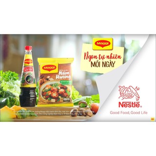 [TẶNG 1 nước tương Maggi 100ml] - Hạt nêm nấm hương Maggi 200g