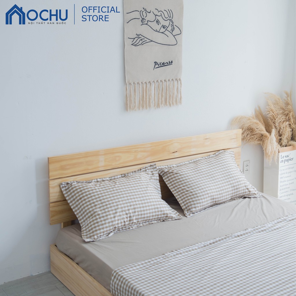 Giường ngủ gỗ thông OCHU thông minh phong cách hiện đại WINNIE BED Nội thất lắp ráp phòng ngủ