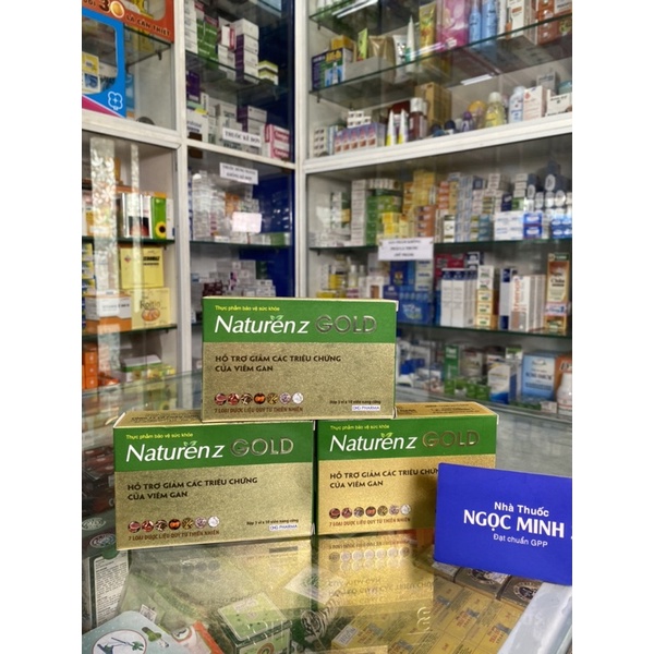 ✅ [Chính Hãng] Naturenz gold bảo vệ gan (hộp 30 viên ) Hỗ trợ giảm các triệu chứng viêm gan,giải độc gan,giúp bảo vệ gan