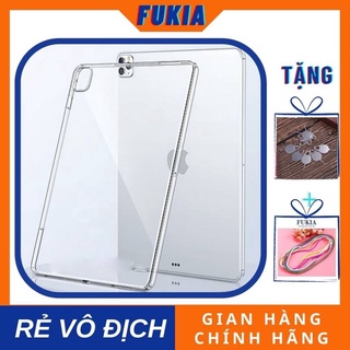 Ốp lưng dẻo trong silicon cho IPad mini 1/2/3/4/5, IPad 2/3/4, Air 1/2/3, Pro 9.7/9.7 (2017/2018) 10.5'