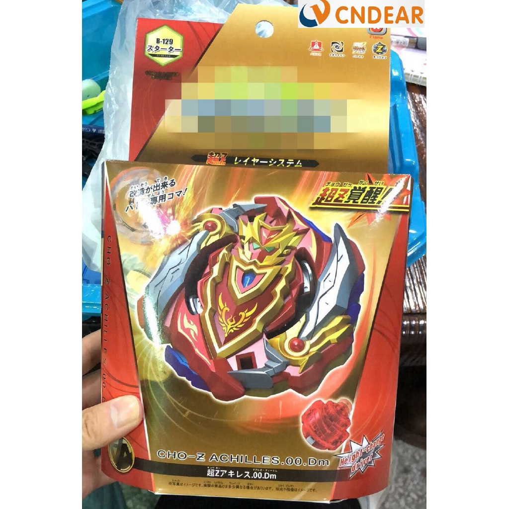 Bộ đồ chơi con quay Beyblade Cho-Z B-129 Achilles Z + Lr hiện đại
