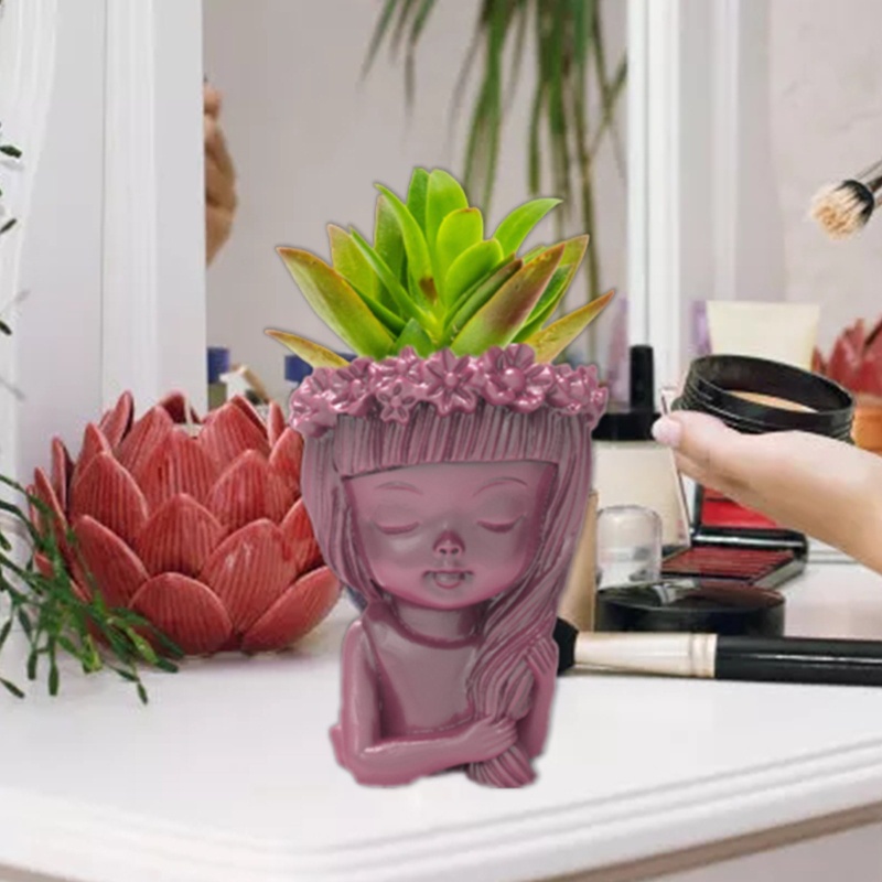 Khuôn Silicone Đổ Epoxy Resin Làm Nến Hình Vòng Hoa Dễ Thương DIY