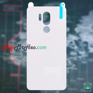 [Mã ELFLASH3 hoàn 10K xu đơn 20K] Skin Dán Mặt Sau Lưng Vân Nhôm LG G7 ThinQ