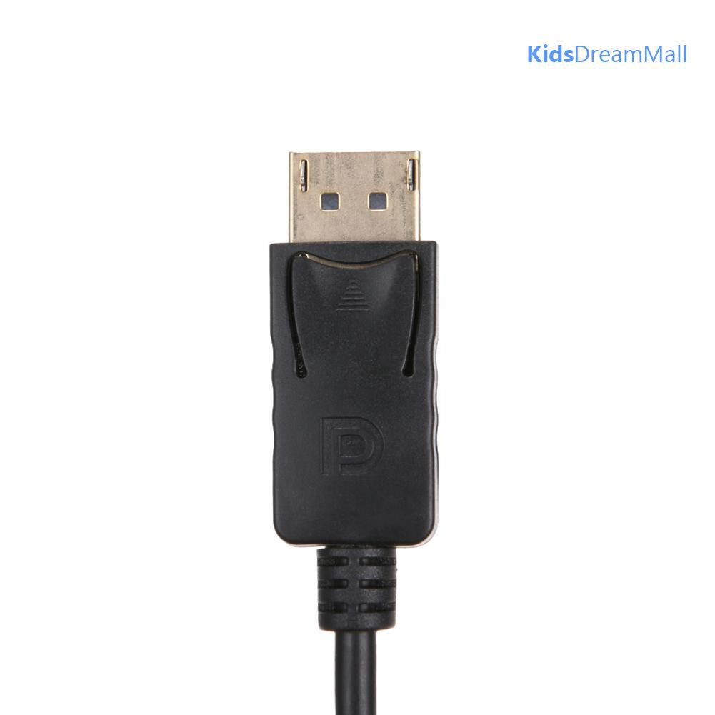 Dây Cáp Chuyển Đổi 1.8m Displayport Đầu Đực Sang Hdmi 1080p