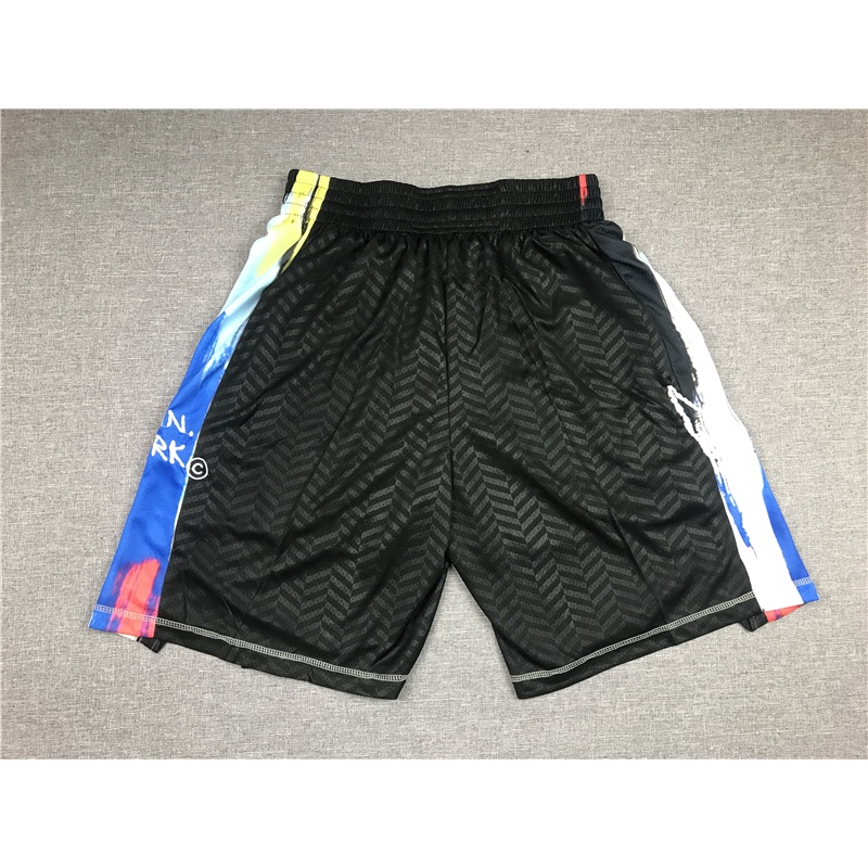 Quần short bóng rổ NBA Brooklyn 2021 chất lượng cao thời trang